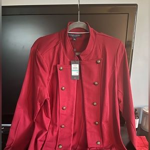 Tommy Hilfiger red jacket